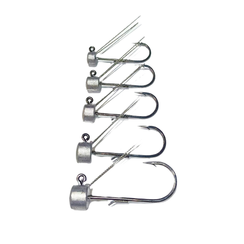 Fishing Hook Weedless - 10PCS * Angeln Pilz Form Ned