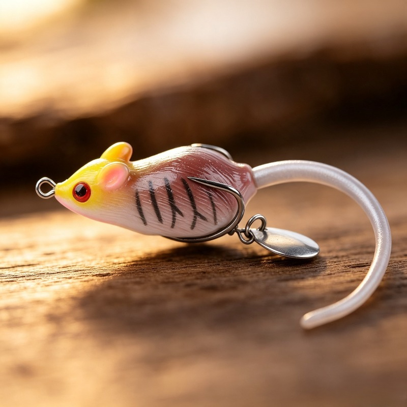 1/2/3/4 Stück Spinner-Doppelha – Fishing Hook Weedless Bewertung und Preis