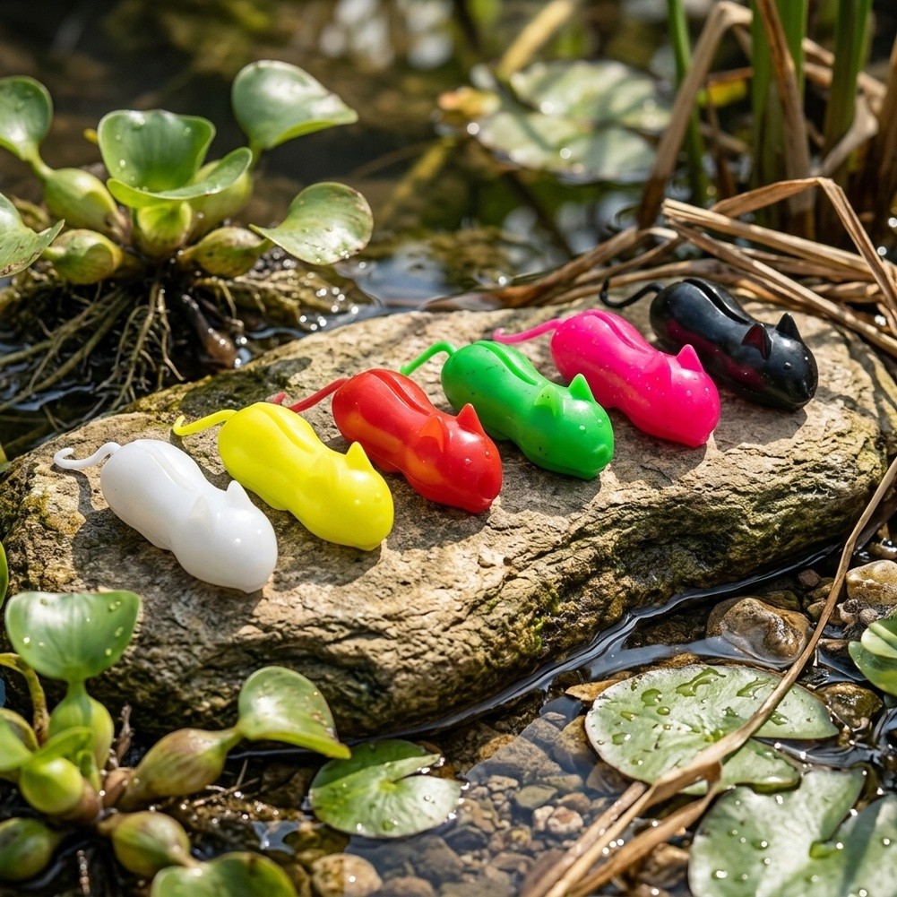 6 Stück schwimmende Rattenköde – Fishing Hook Weedless Bewertung und Preis